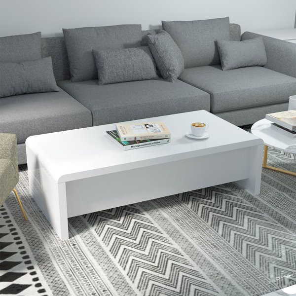 Latitude Run Lift Top Extendable Sled Coffee Table With Storage